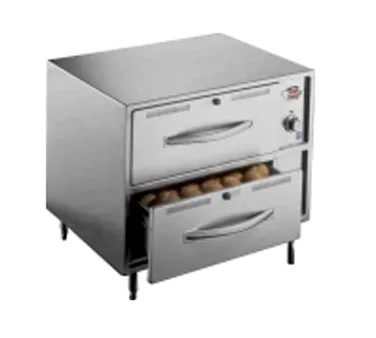 Wells RW-3HD Heavy Duty Warming Drawer Unit, Freestanding, Three Drawers