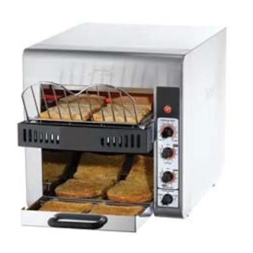 DoughXpress DXP-CT300 Countertop Double Slice Conveyor Toaster, 360 Pieces/hour, 220v