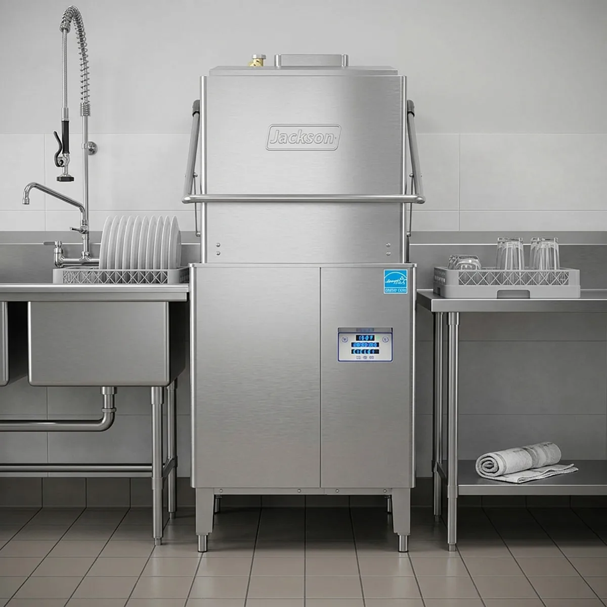 Jackson WWS DYNASTAR VENTLESS (VER) 29" Door Type Dynastar® Dishwasher, 38 RPH - High Temp w/Booster