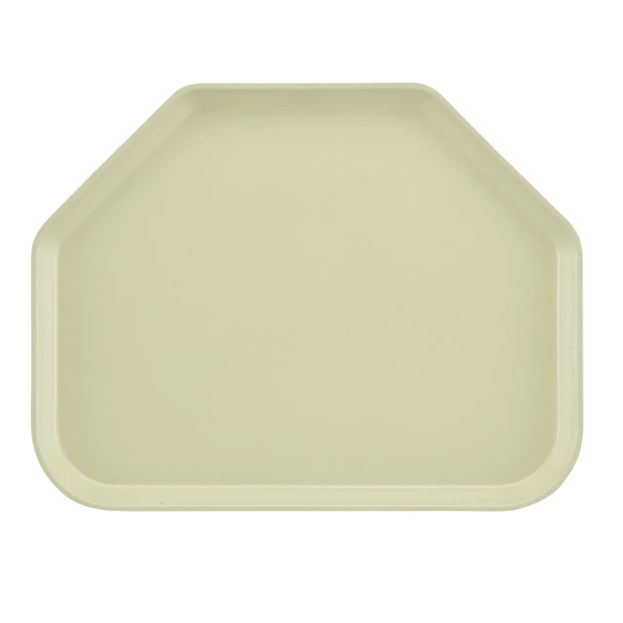 Cambro 1422TR537 Camtray Trapezoid Tray, 14" x 22", Fiberglass, Camo Yellow, Dishwasher Safe