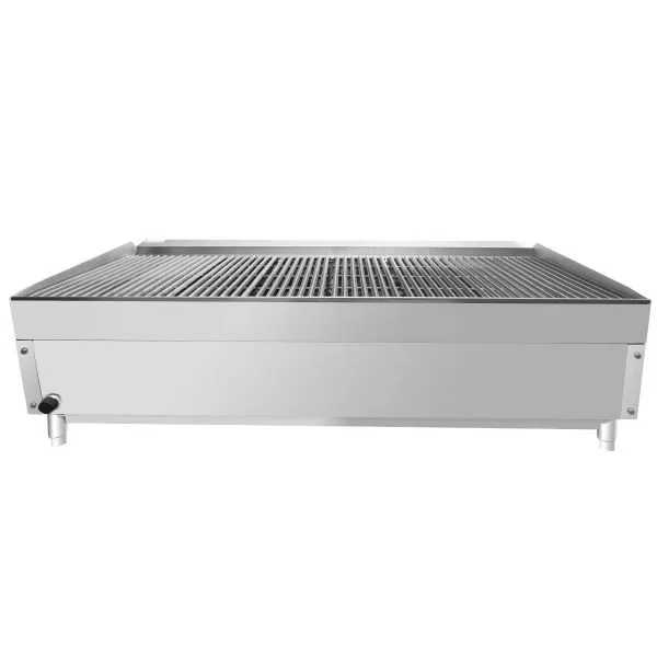 Atosa USA ATRC-48 48" Countertop Gas Charbroiler, (4) Stainless Steel Burners with Manual Controls