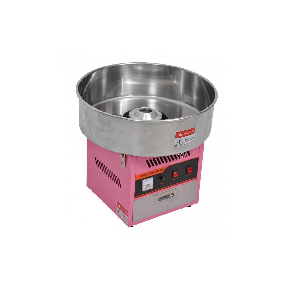 Omcan USA 41337 (Cf-Cn-0720) Cotton Candy Machine, Countertop, 28" Bowl