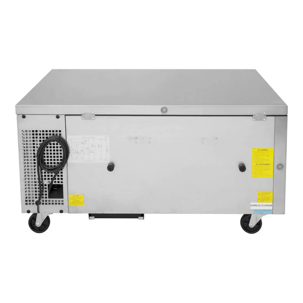 Turbo Air TCBE-48SDR-N 47" 2 Drawers Super Deluxe Chef Base Refrigerator, Flat Top, 7.5 cu. ft.