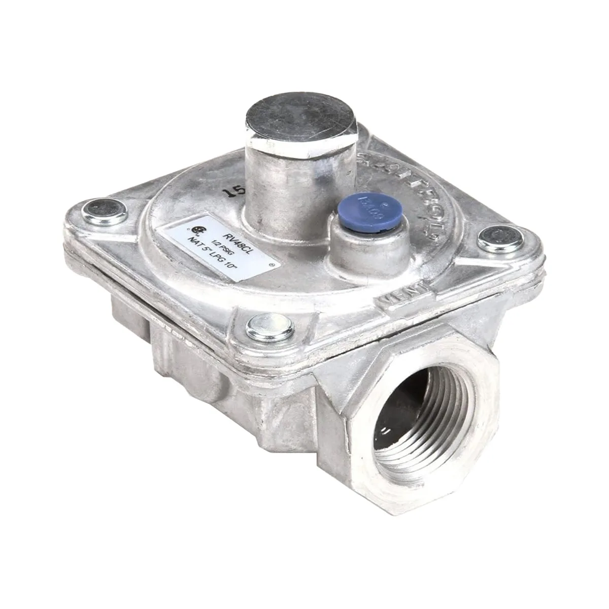 Dormont RV48CL-32 Convertible Gas Regulator, 1/2" X 1/2" - 230,000/368,000 BTU/hr capacity