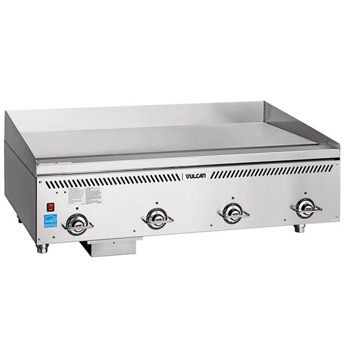 Vulcan VCCG48-IS 48" Countertop Gas Griddle, Infrared Burners, 1" Steel Plate, 96.000 BTU