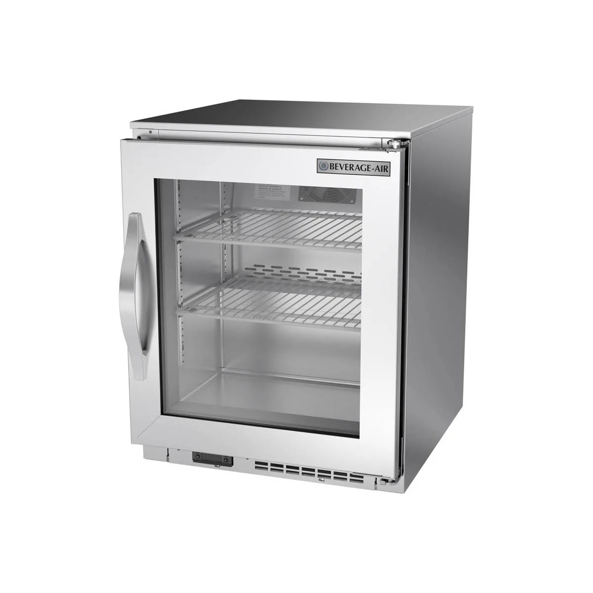 Beverage Air UCF20HC-25-15 20" 1-Door Undercounter Freezer, Stainless Steel Exterior, 2.25 cu. ft.