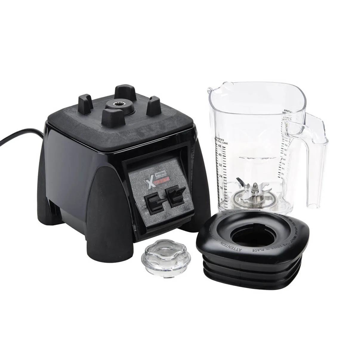 Waring MX1000XTXP Xtreme High-Power Blender,Plastic/Poly-Container,Heavy Duty