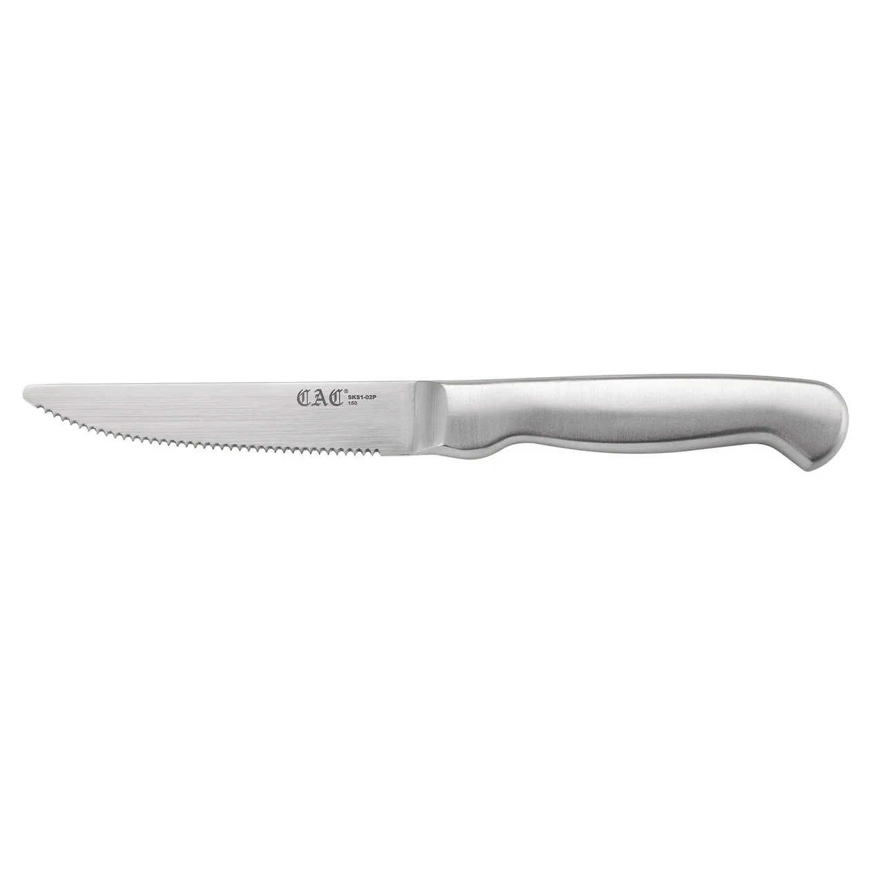 CAC China SKS1-02P Steak Knife, 4" Blade, Hollow Stainless Steel Handle, Sold per 1 Dozen