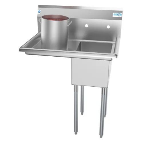 Koolmore SA121610-16L3 One Compartment Sink, 31"W X 22"D X 44-1/2"H