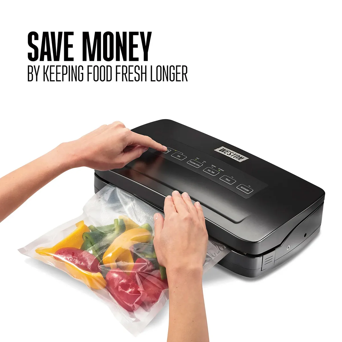 Hamilton Beach 65-3001-W Weston Vacuum Sealer