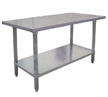 Omcan USA 17577 Stainless Steel Top 24" - 27" Work Table