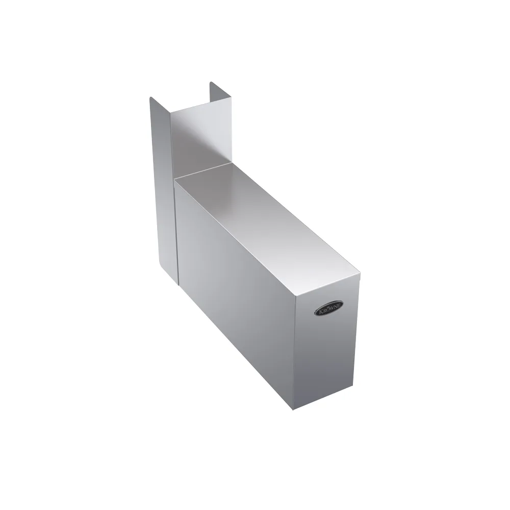 Krowne KR24-6CF 6"W x 24"D Stainless Steel Royal Series Underbar Chase Filler