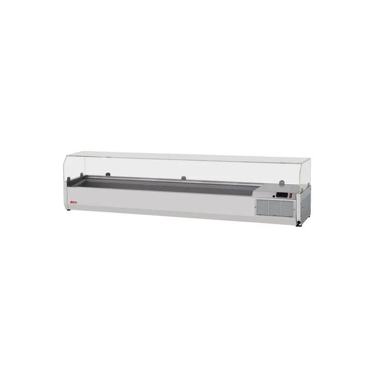 Turbo Air CTST-1800G-13-N 70" E-Line Countertop Salad Table, 8 Pan Capacity