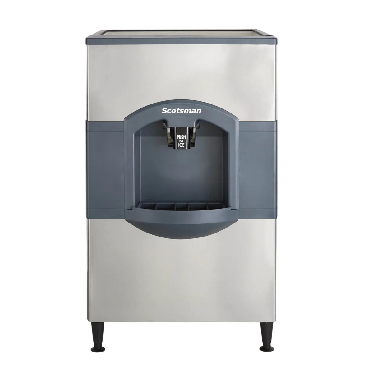 Scotsman HD30W-1 30" Cube Hotel Ice & Water Dispenser, 180 lb Bin