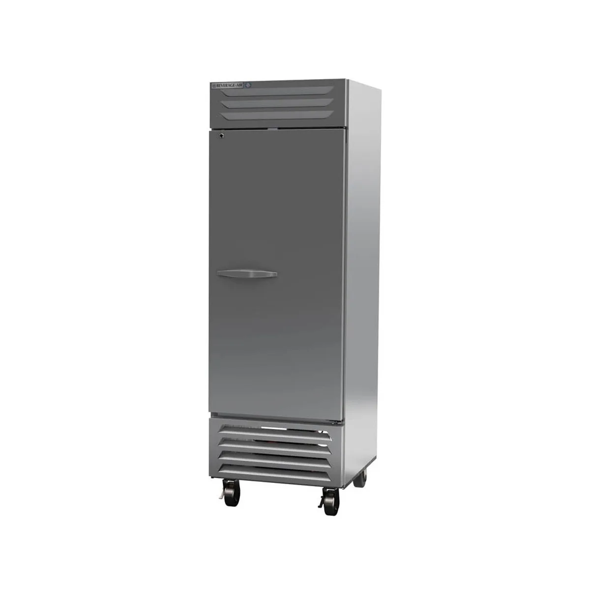 Beverage Air FB23HC-1S 27-1/4" 1-Solid Door Reach-In Freezer, Bottom Mount, 23.32 cu. ft., Stainless Steel Front