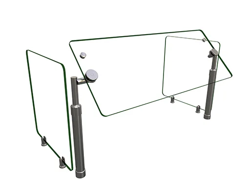 Hatco B950-36 Flav-R-Shield™ B950 Food Shield, Adjustable Self-Service