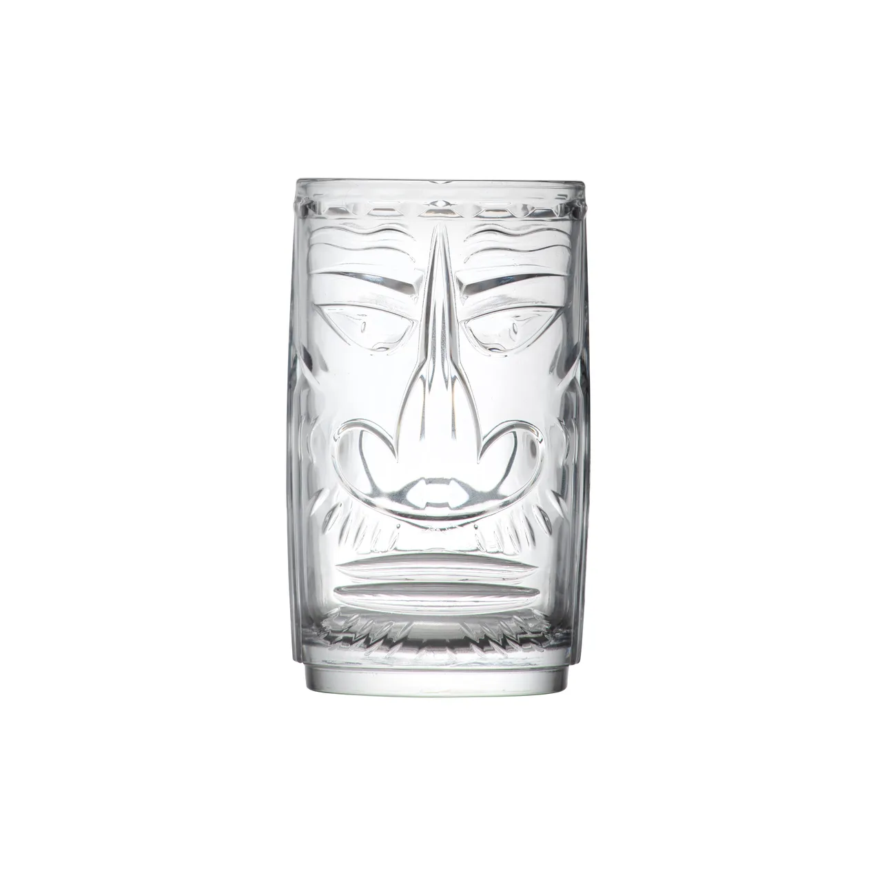 Steelite 688RCR451 - Tiki Glass, 15.25 oz, 5-3/8" H x 3" M x 2-7/8" B, RCR Crystal Sardinia - 8/Case