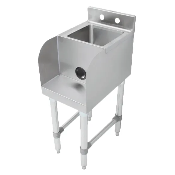 John Boos UBBS-2112 12" Underbar Blender Station with Dump Sink