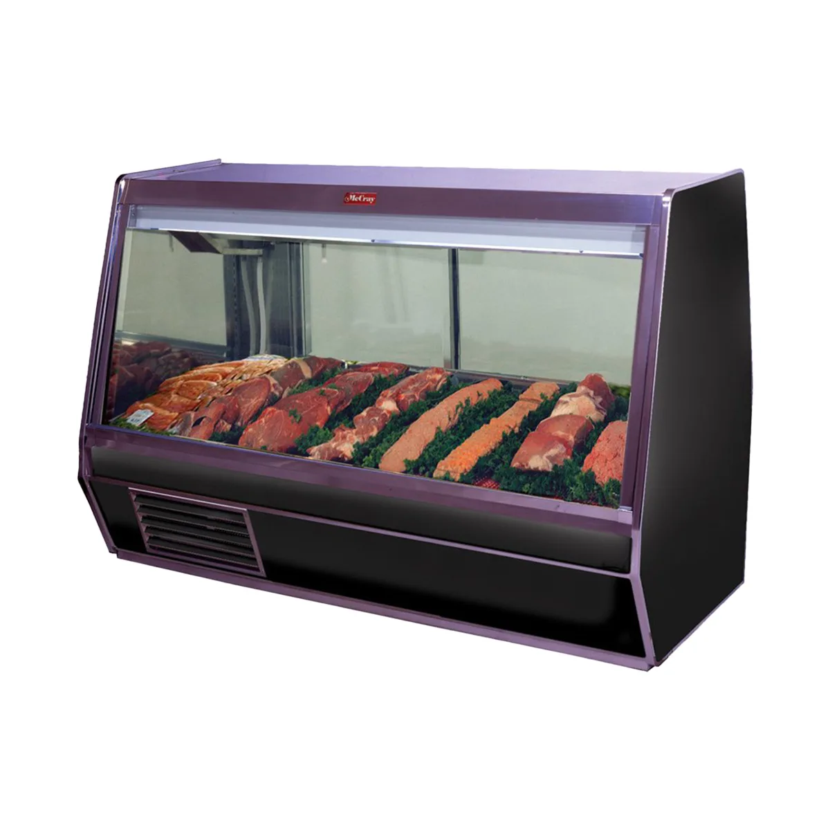 Howard-McCray SC-CMS32E-4-BE-LED 50" Single Duty Flat Refrigerated Meat Display Case