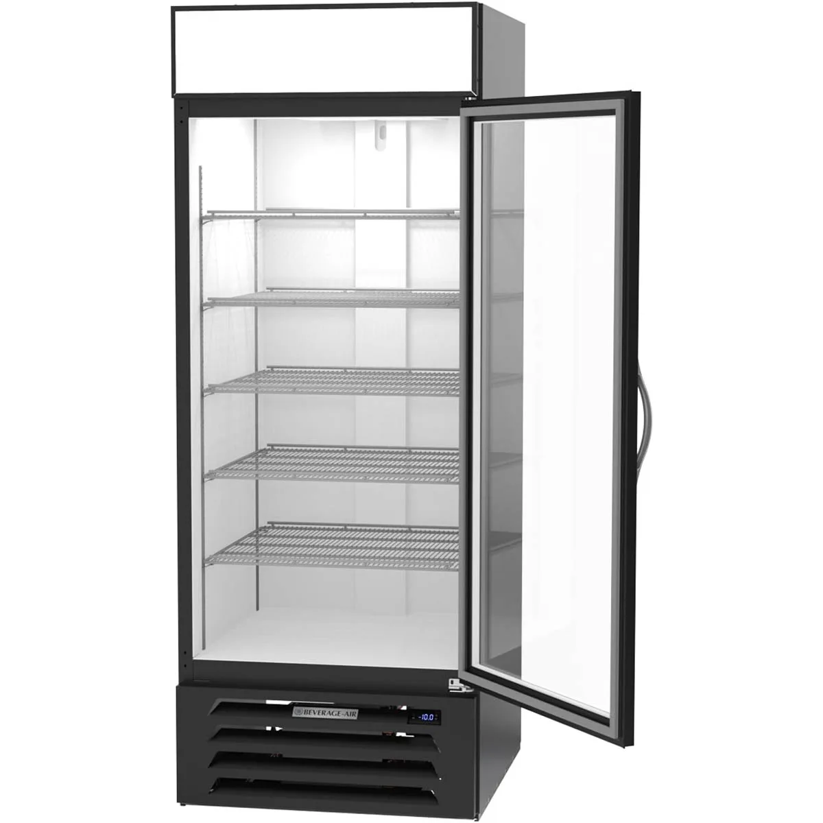 Beverage Air MMR27HC-1-B-WINE 30" Glass Door Wine Merchandiser, Single Temperature, 25.97 cu. ft.