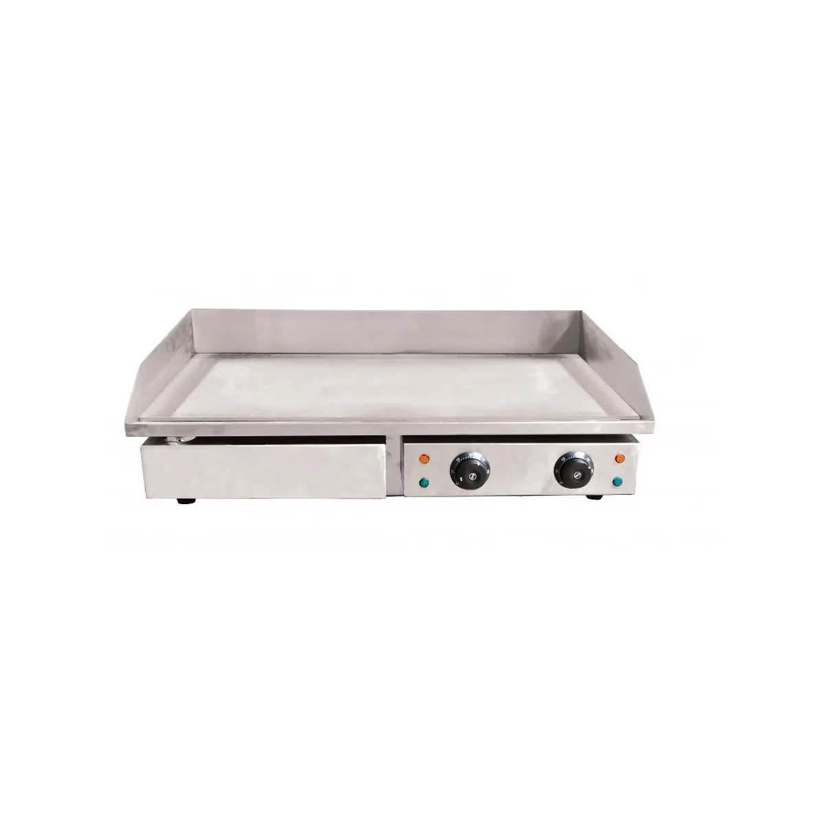 Omcan USA 34870 28" Countertop Electric Griddle with 28.5" x 15.75" Surface, Thermostatic Controls, 220v
