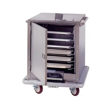 Carter-Hoffmann ST181 "Half-Height" 1-Door Heated Holding Cabinet, Stainless Steel, 6) 18"x26" Trays or (12) 12"x20" Pans Capacity