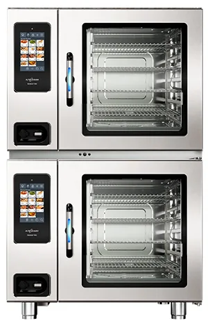 Alto-Shaam 7-20G PRO OVER 7-20G PRO MOBILE-QS Full Size 16 Pan Gas Combi Oven, Boilerless, 196.000 BTU