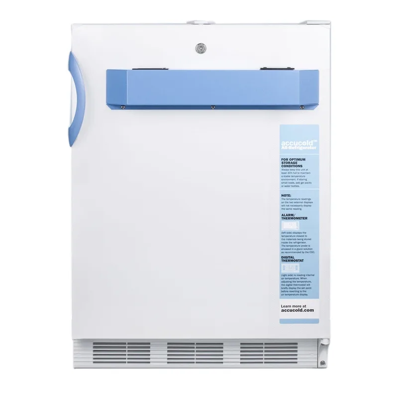 Accucold FF7LWBIMED2ADA 23" Pharmaceutical Undercounter Refrigerator, ADA, 5.5 cu.ft