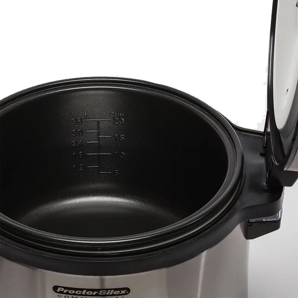Hamilton Beach 37540 Proctor Silex Commercial Rice Cooker/Warmer, 40 Cups, 120V, 1250W