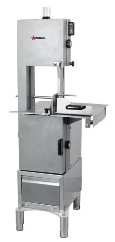Omcan USA 46786 80" Stainless Steel Meat & Bone Saw, 2 HP, 220V 60Hz, Floor Model, cETLus, ETL Sanitation, 80" Blade
