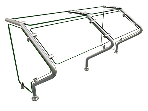 Hatco ES73-48 Flav-R-Shield™ Es73 Food Shield, Self Service