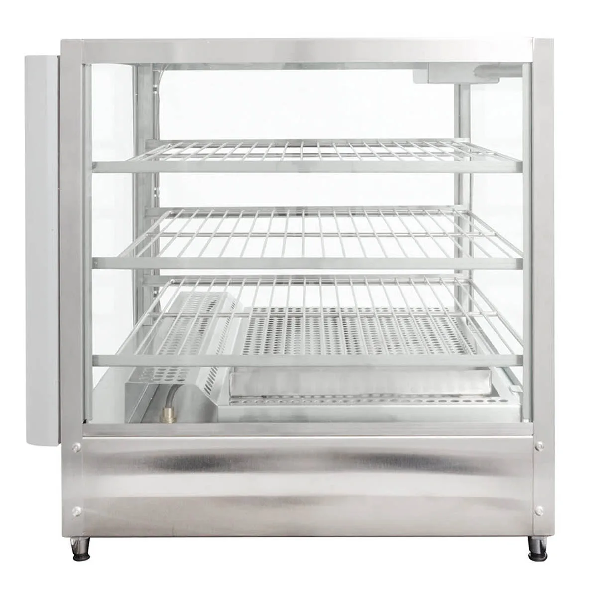 Doyon DRP3 20" Full Service Countertop Food Warmer/Display Case, 3 Shelves