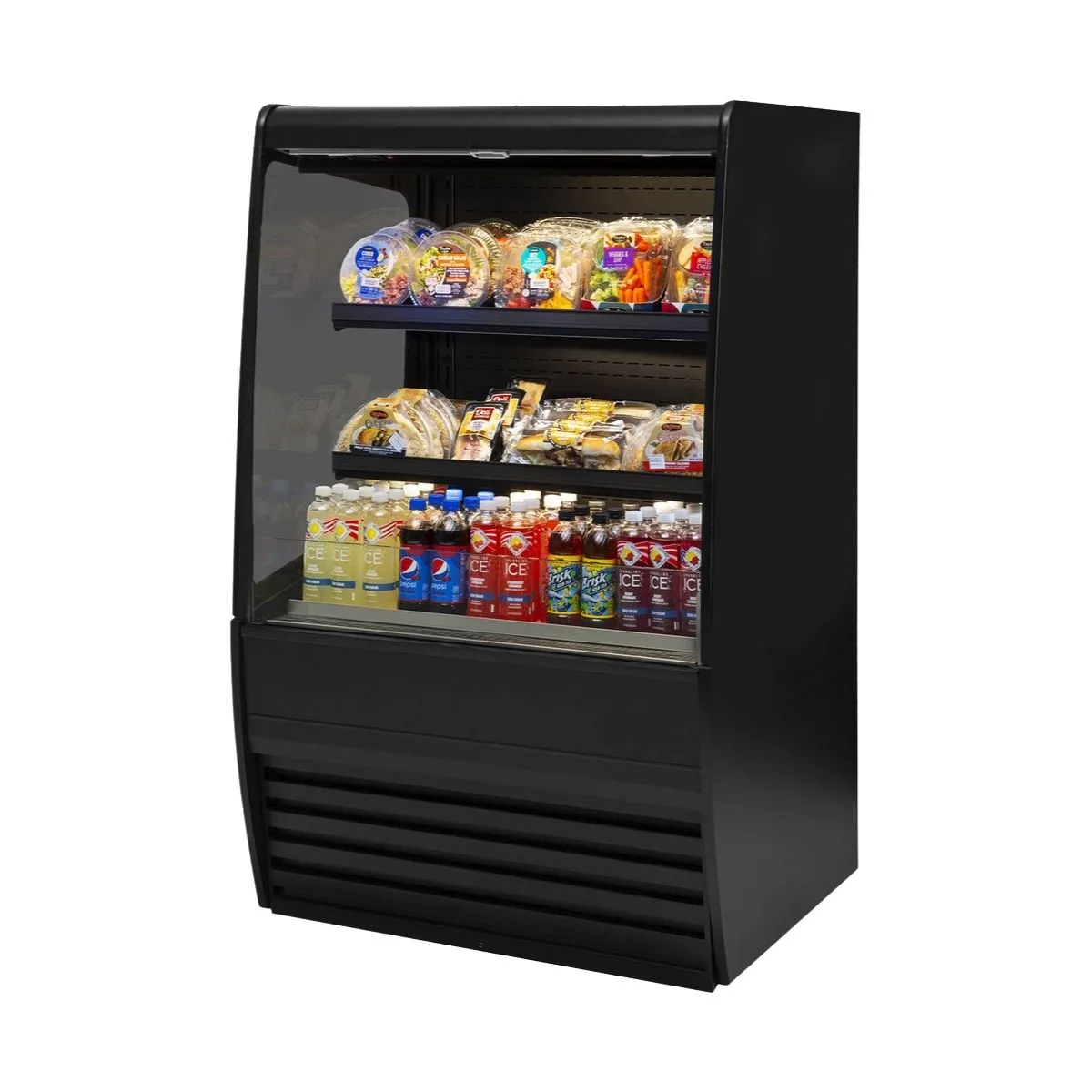Federal Industries VRSS4860C 47" Vision Series Refrigerated Self-Serve High Profile Merchandiser