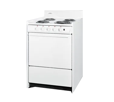 Summit WEM6171Q Electric Range, 24"W, 2.92 Cu. Ft. Oven Capacity