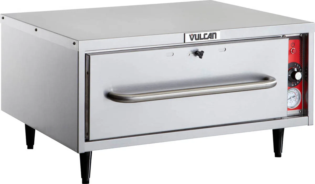 Vulcan VW1S 27" Freestanding One Drawer Warmer,  One 12" x 20" x 6" Stainless Steel Pan