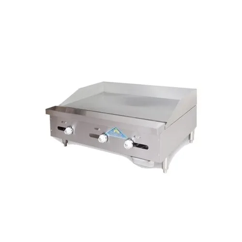 Comstock-Castle FHP72-72T 72" Countertop Gas Griddle with Thermostatic Controls, 120.000 BTU