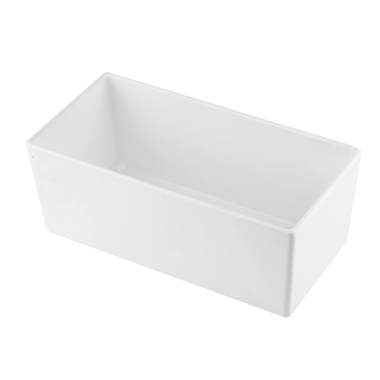 TableCraft CW5014SNX 5‑5/8 Qt Food Pan – 12‑3/4” x 6‑30/100”, 5” Deep, Sunset Orange, Duracoat, NSF