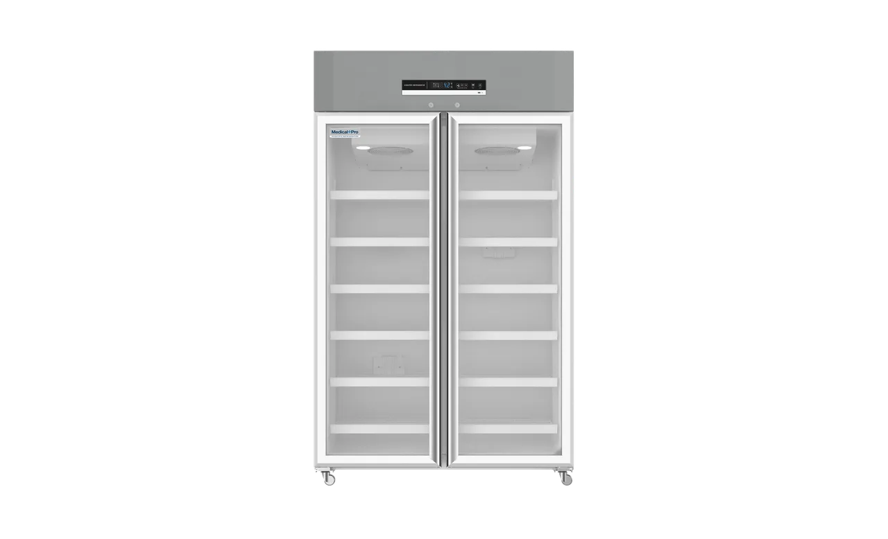 Migali MP-36RG-HC 46" Glass Door Medical Refrigerator, 36 cu ft, +2°C‑+8°C, USB Data, 115V UL