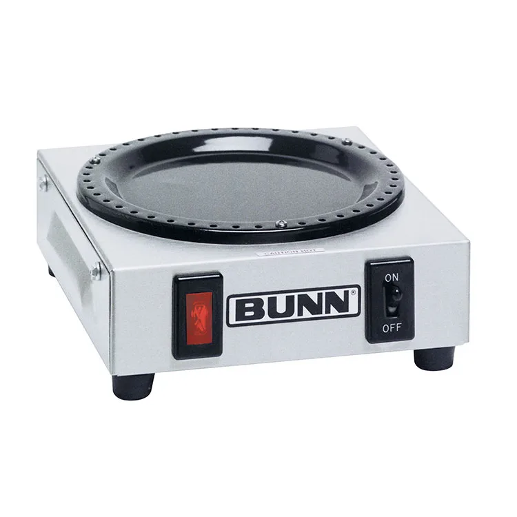 Bunn 06450.0004 Single-Burner Coffee Warmer with One 100W Warmer, 120V / Stainless Steel