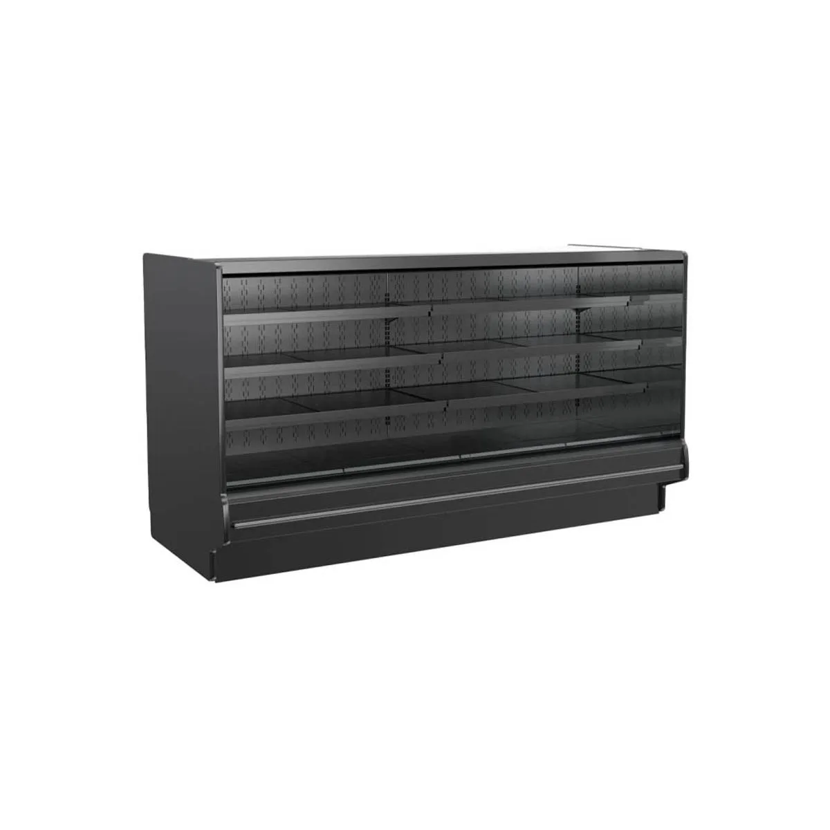 Structural Concepts GHSSV856RLB 97" Self-Serve Refrigerated Open Air Merhandiser, Remote DX Refrigeration
