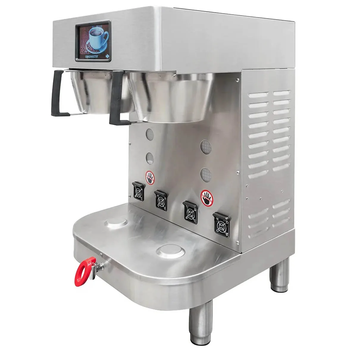 Grindmaster PBC-2VS Double Coffee Brewer for Thermal Server For 1.5-Gal Vacuum Shuttle