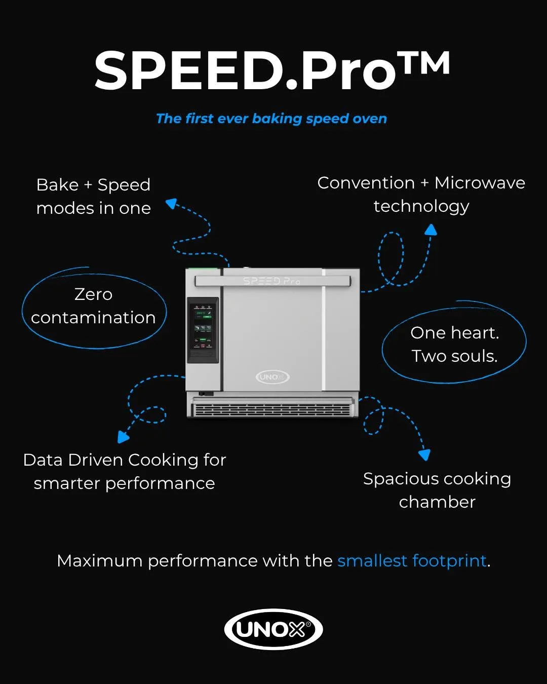 UNOX XASR-03HS-EDDS Microwave Convection Speed Oven