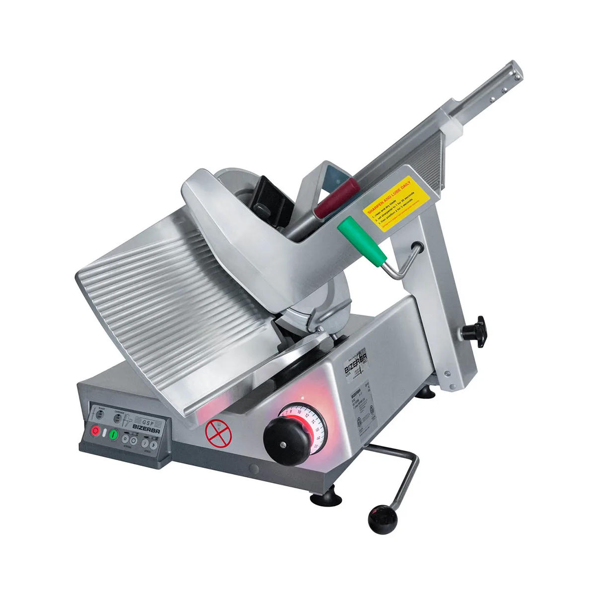 Bizerba GSP HD I 150-50HZ-230V Food Slicer, Electric, Countertop with Gravity Feed, 3-Speeds