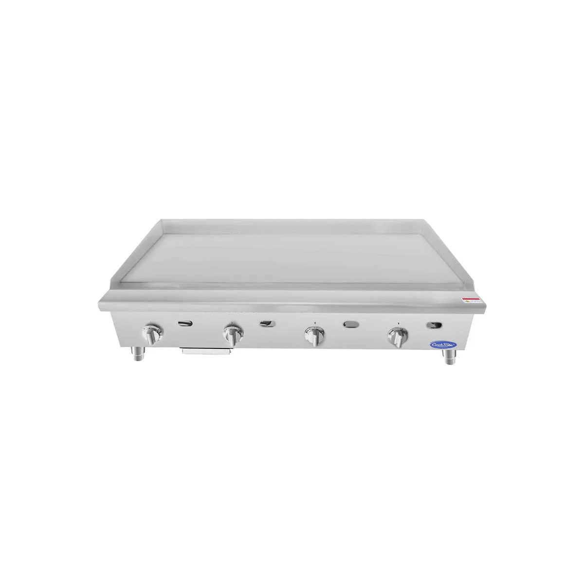 Atosa USA ATTG-48 48" CookRite Countertop Gas Griddle w/ Thermostatic Controls, 100.000 BTU