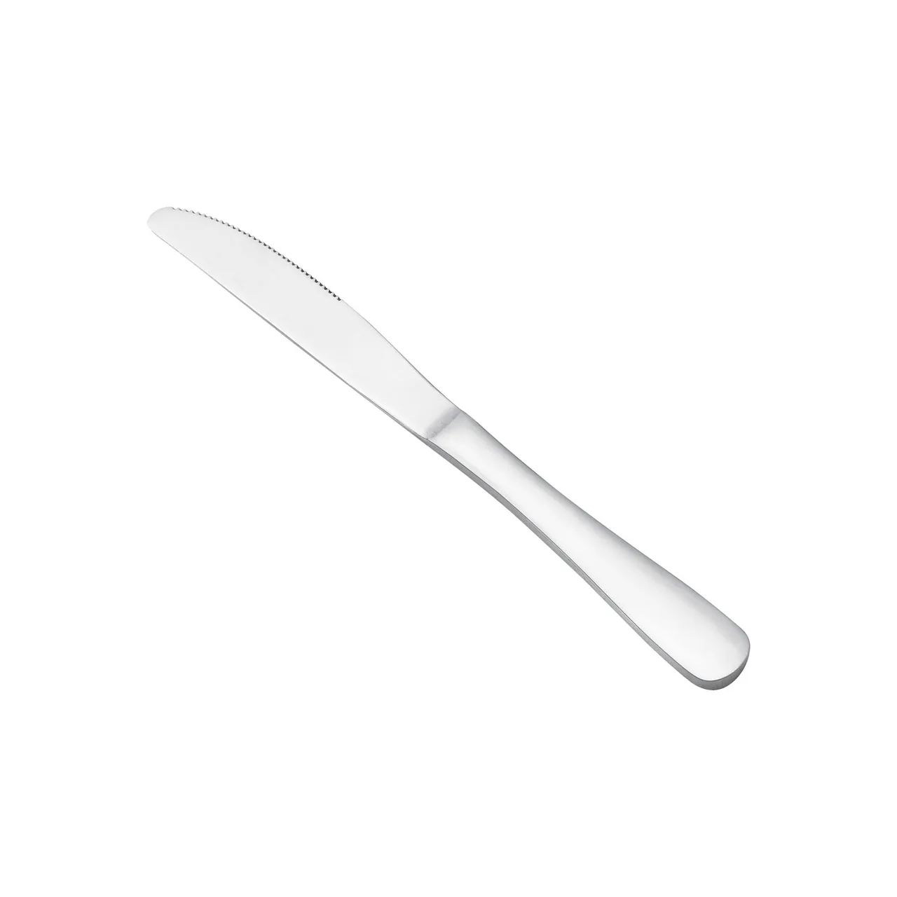CAC China 3033-08 - Tulip Dinner Knife, 9-1/8" Heavy Weight, 18/0 Stainless Steel Handle - 1 Dozen