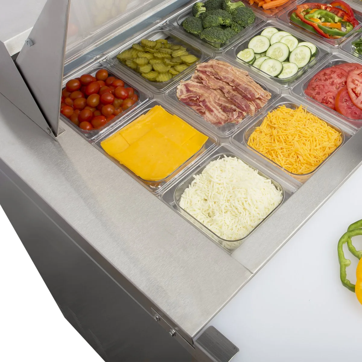 Maxx Cold MXCR29MHC 28" Mega Top Sandwich/Salad Prep Table w/ 1 Door, 7 cu. ft. 