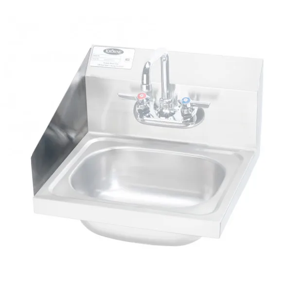 Krowne FG-L2 Factory Installed 15" Side Splash, Left Side