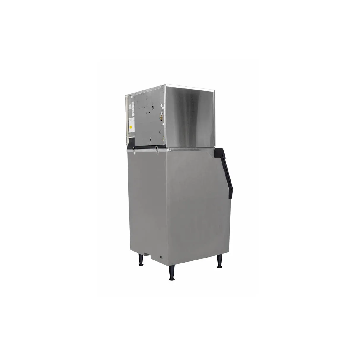 Scotsman MC0530SWX-1/B530P Water Cooled Half Cube 500 lb Ice Machine with Bin, 536 lb Plastic