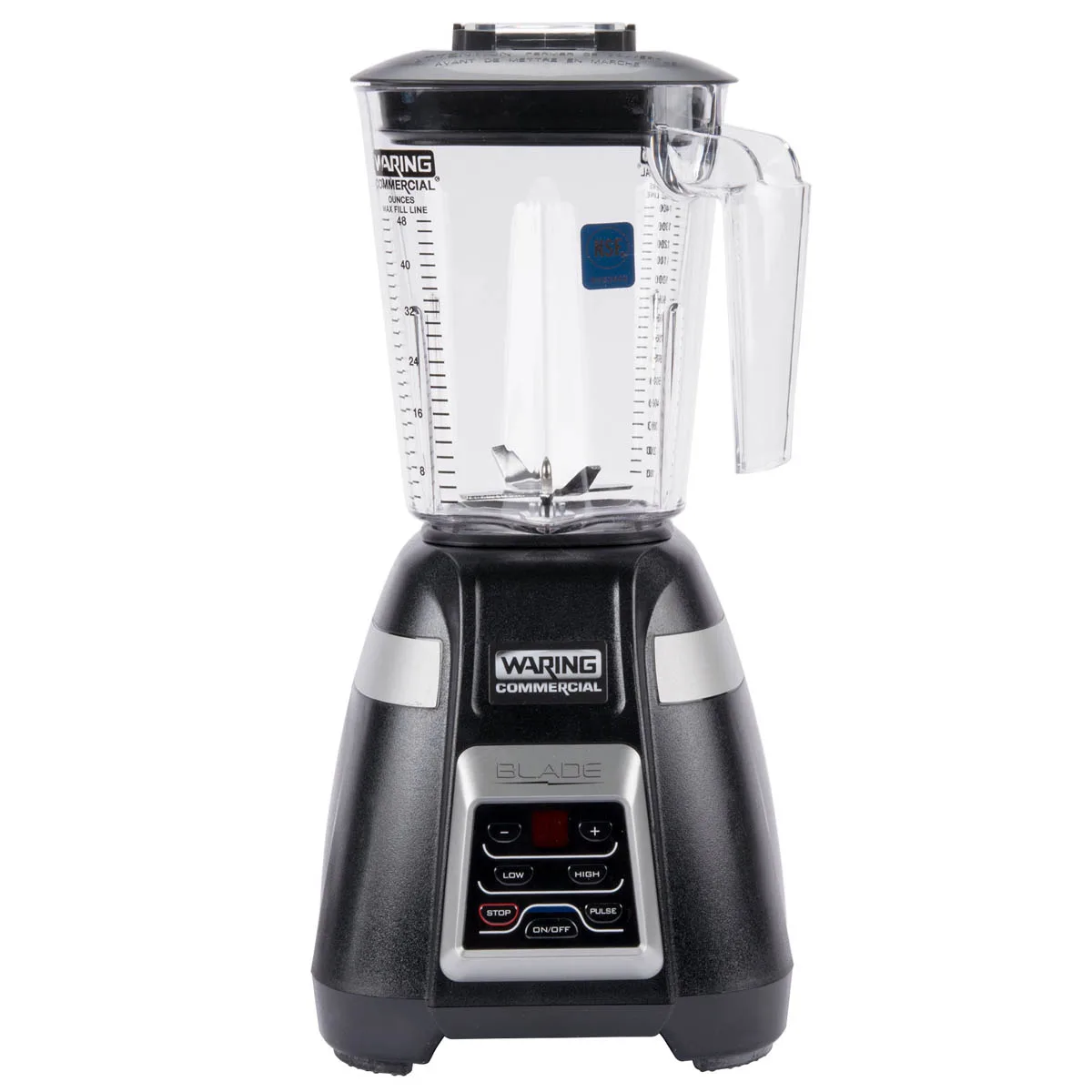 Waring BB340 Blade Bar Blender, 48-Oz. Plastic Container, 2-Speed with Pulse