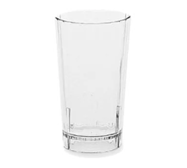 Cambro HT10CW135 10‑Oz Clear Polycarbonate Tumbler, 2‑13/16" Top Diameter, Fluted Finish, Stack Lugs